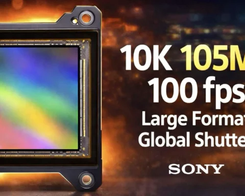 Sony Showcases Its Flagship 10K 105MP 100 fps Large Format Global Shutter Sensor