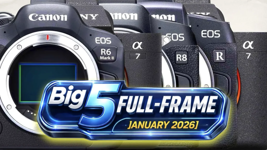 The Big Five: Amazon’s Best-Selling Full-Frame Cameras Right Now