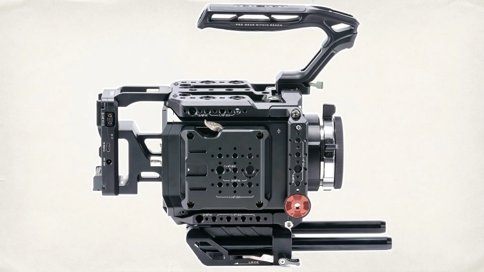 Tilta Camera Cage Pro Kit V-Mount Compatible with Blackmagic Pyxis 6K