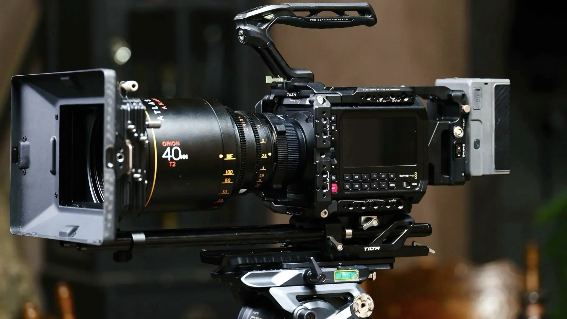 Tilta Camera Cage Pro Kit V-Mount Compatible with Blackmagic Pyxis 6K