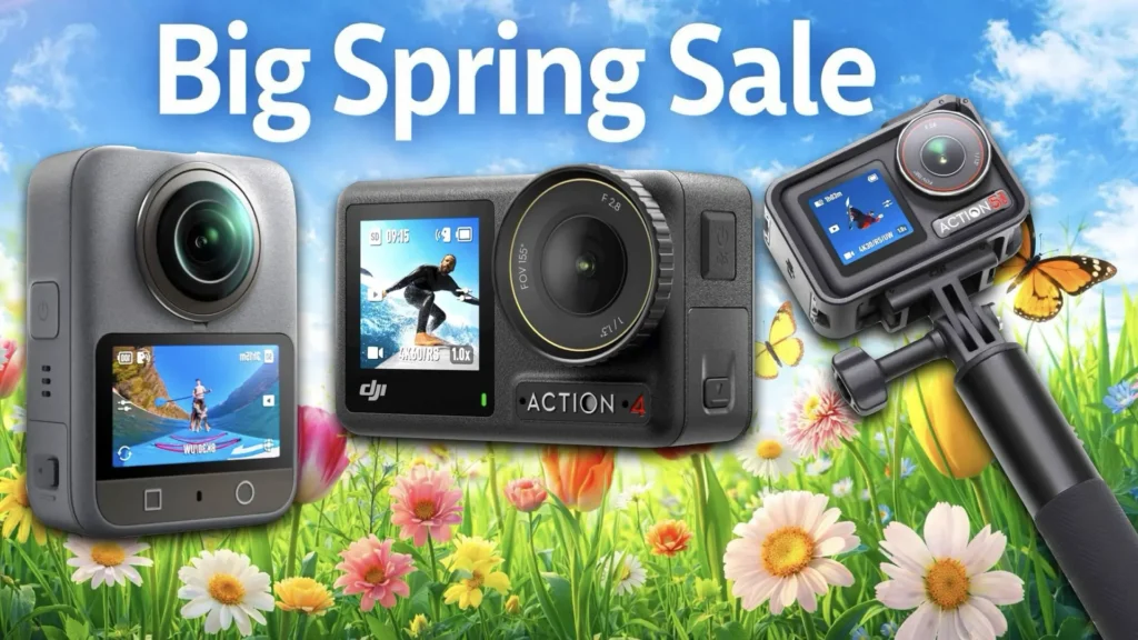 Amazon’s Big Spring Sale On DJI Cameras