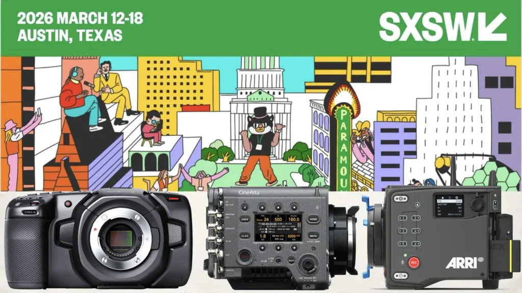 SXSW 2026 Camera Breakdown: ALEXA 35, VENICE, BMPCC, and iPhone