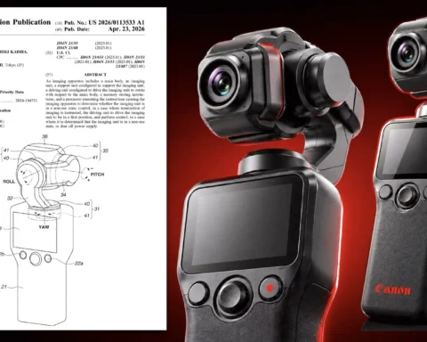 Canon Continues to Develop Its Gimbal Camera. A New Patent Confirms It