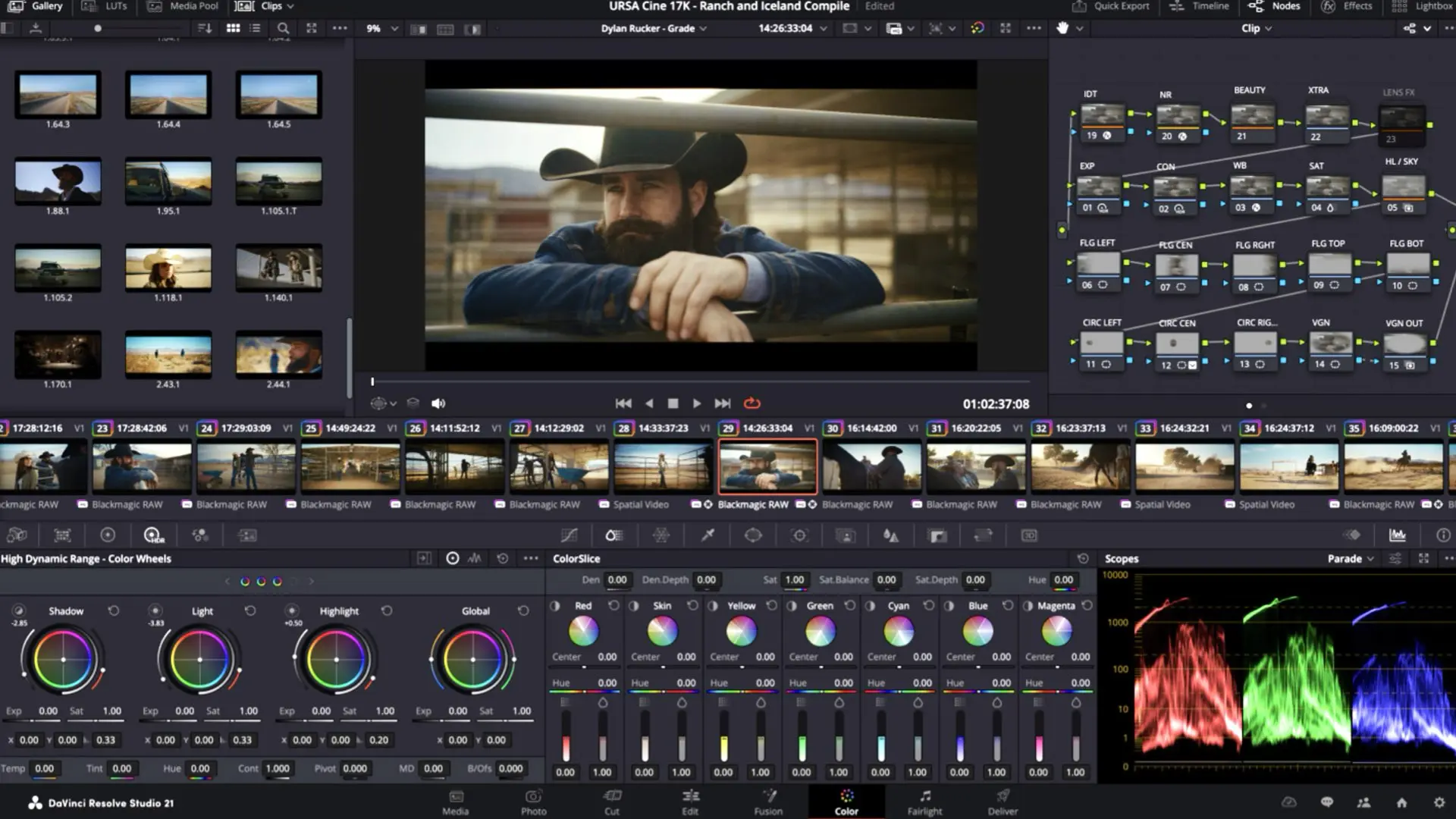 DaVinci Resolve 21: Color Page