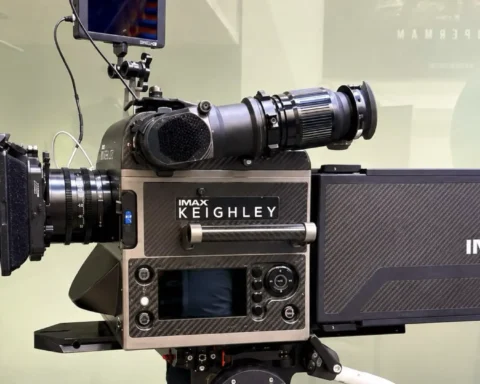 The New IMAX 65mm Film Camera Used on The Odyssey Is Now on Public Display