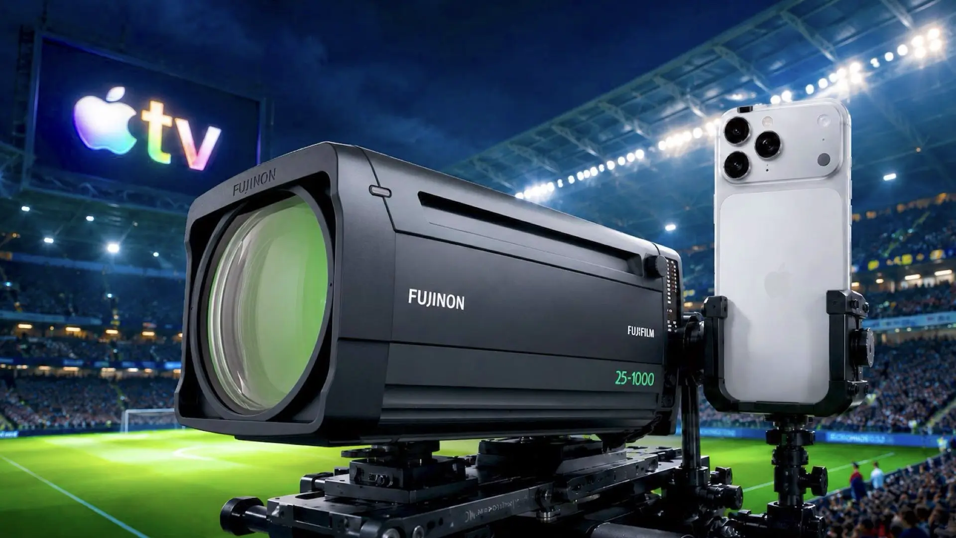 Apple Shot an Entire MLS Match on iPhone Paired With a $265,000 Fujinon Lens