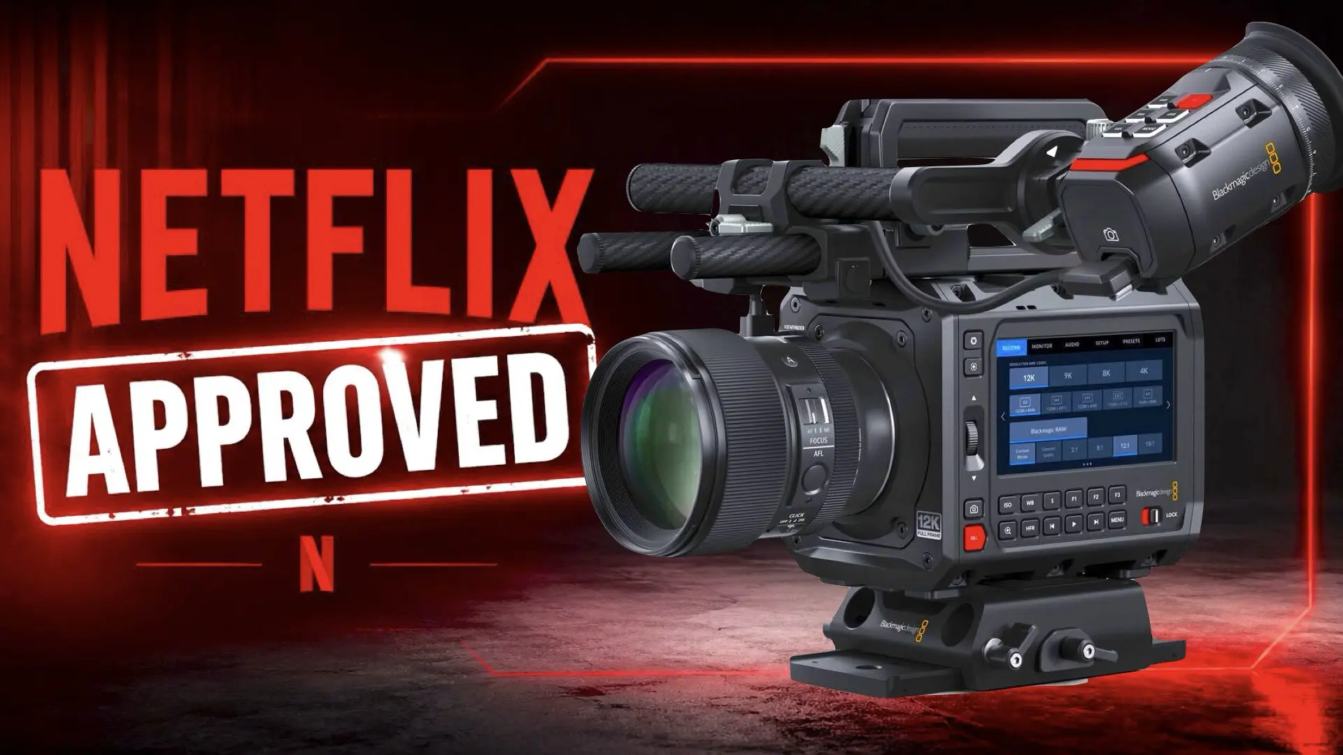 Blackmagic PYXIS 12K Officially Joins Netflix Approved Camera List