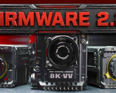 RED Firmware 2.2 Turns V.RAPTOR X Into a Faster 8K Live Production Camera