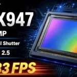 Sony Unveils a Huge 2.5 Inch Global Shutter Sensor With 26MP at 383 FPS