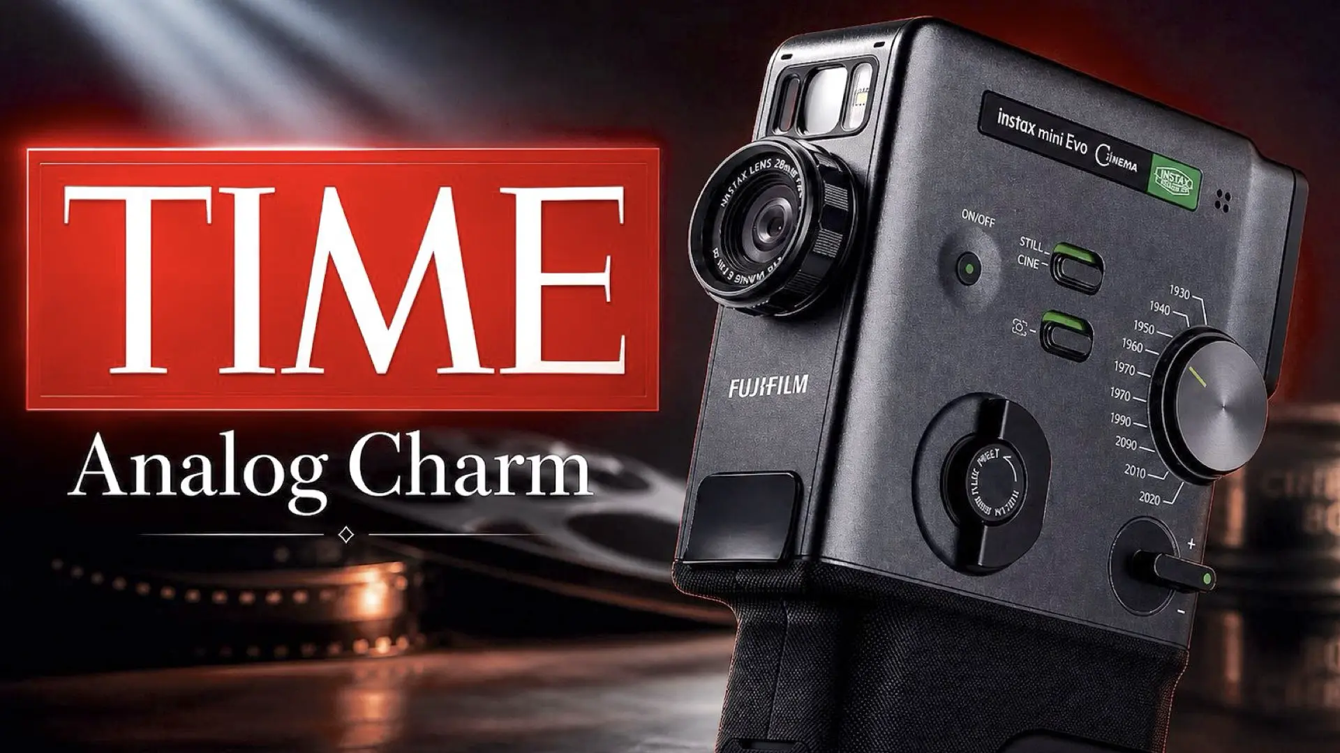 TIME Honors Fujifilm’s “Analog Charm” Because of the Instax Mini Evo Cinema