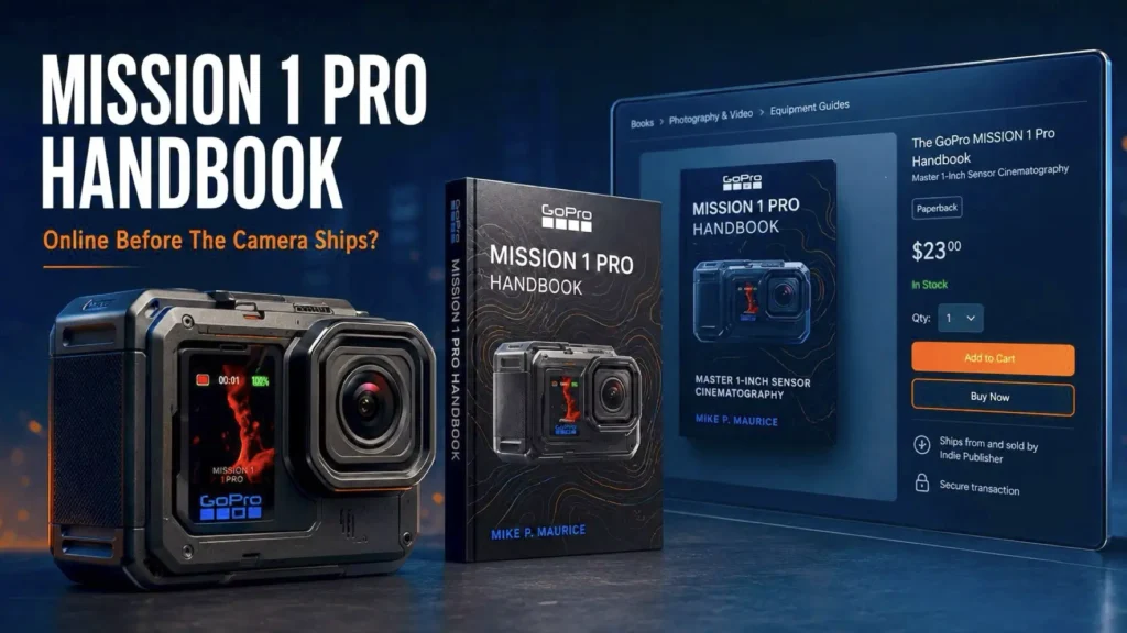 Why Does Amazon Already Have a Full Guide to the GoPro MISSION 1 Before Its Release?
