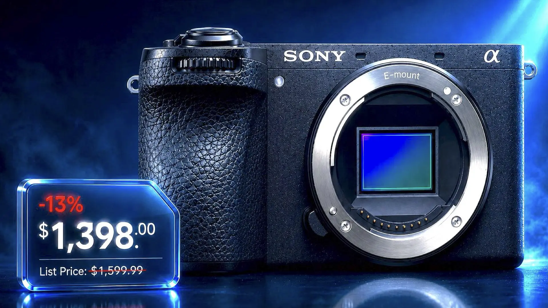 Sony a6700 Drops to $1,398 on Amazon: The Lowest Price Among Major Retailers