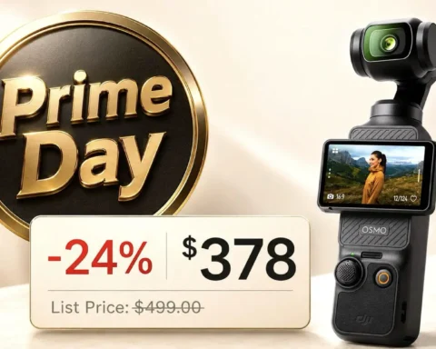 DJI Osmo Pocket 3 Gets A Solid Prime Day Discount On Amazon