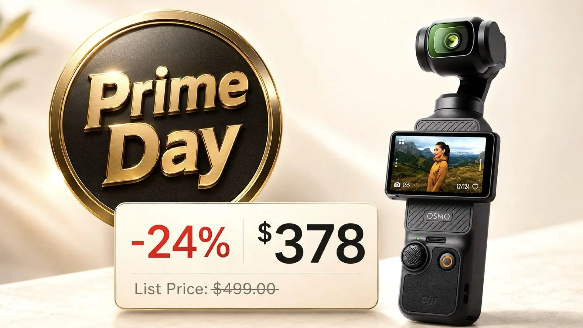 DJI Osmo Pocket 3 Gets A Solid Prime Day Discount On Amazon