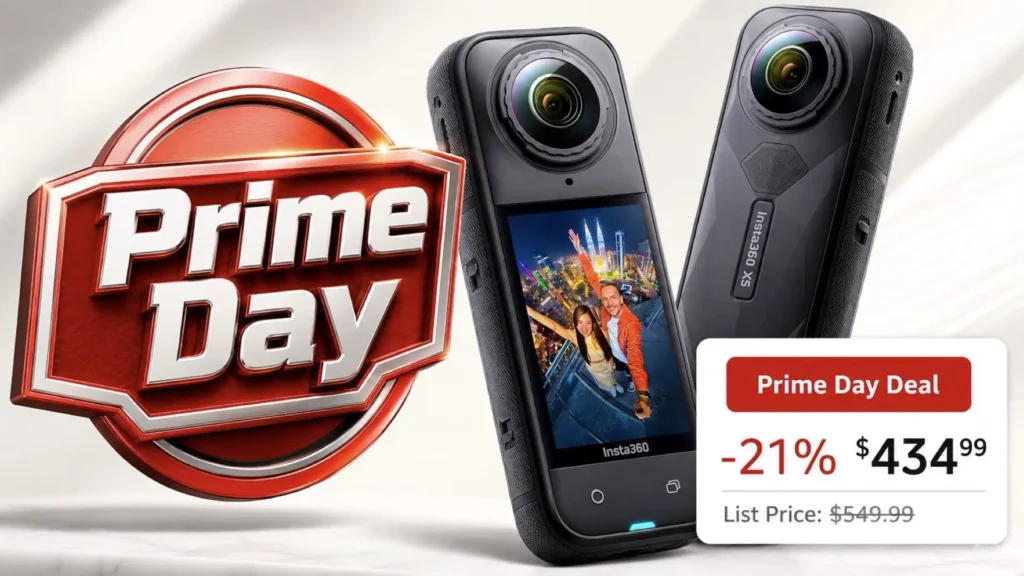 Insta360 X5 Amazon Prime Day Deal Is Worth Checking For Filmmakers