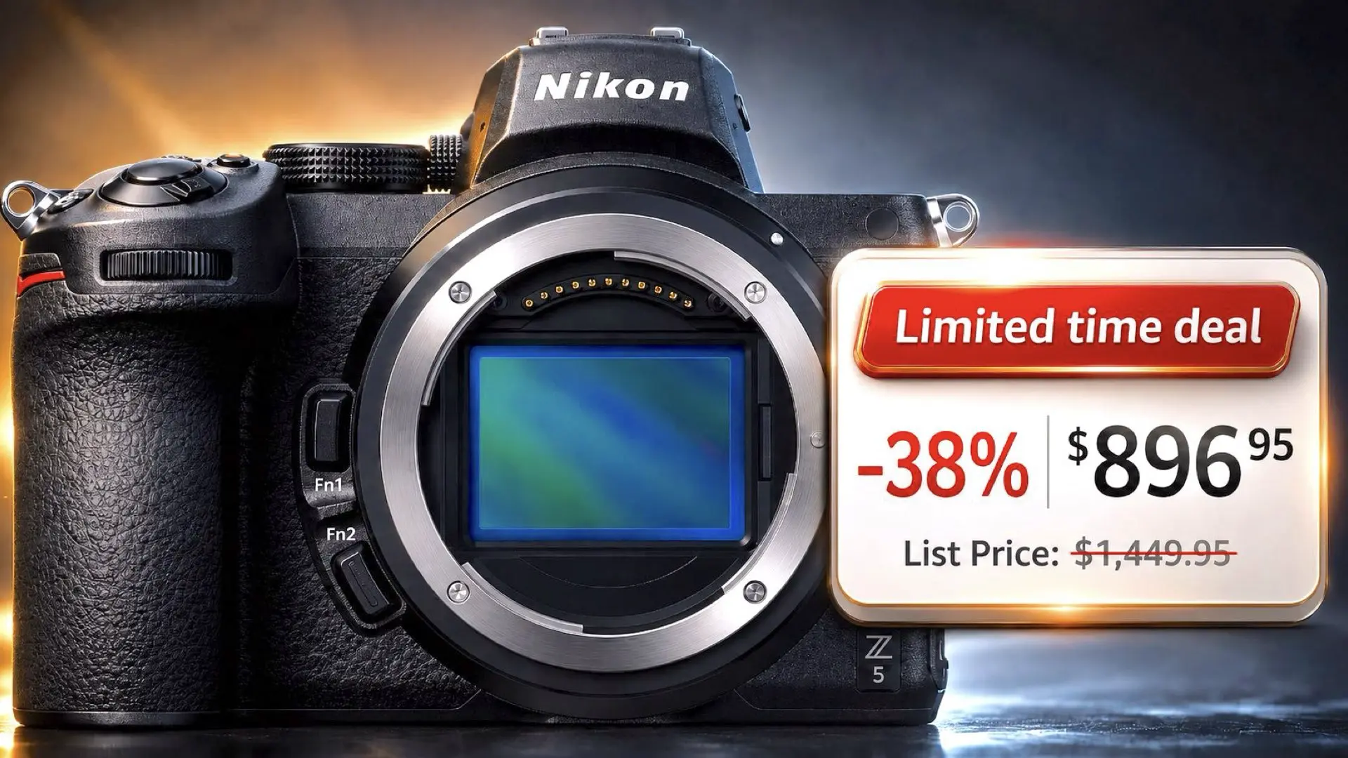 Nikon Z5 Drops Below $900 on Amazon As Limited-Time Deal