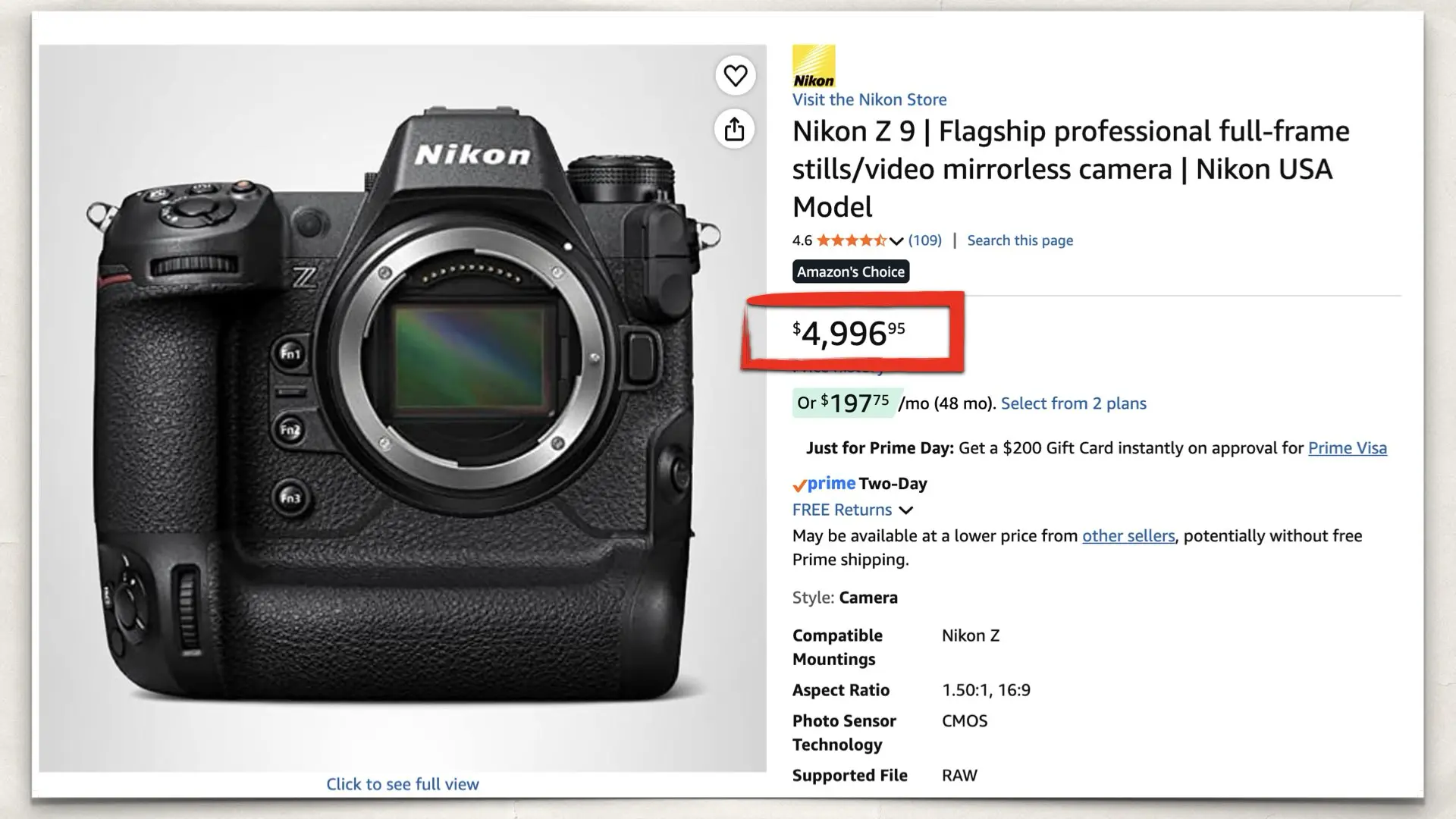 Nikon Z 9 | Flagship professional full-frame stills/video mirrorless camera | Nikon USA Model