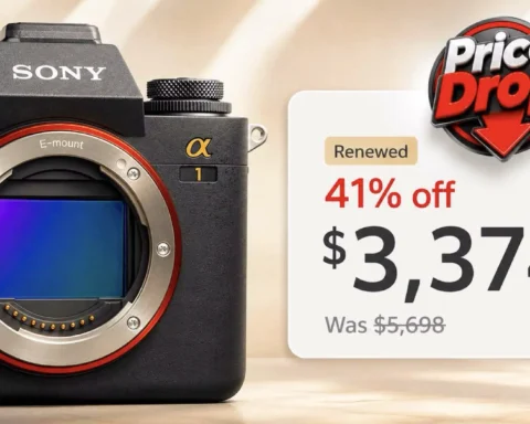 Sony Alpha 1 Renewed Drops to $3,374 on Amazon: A 50MP 8K Flagship for Almost Half Price