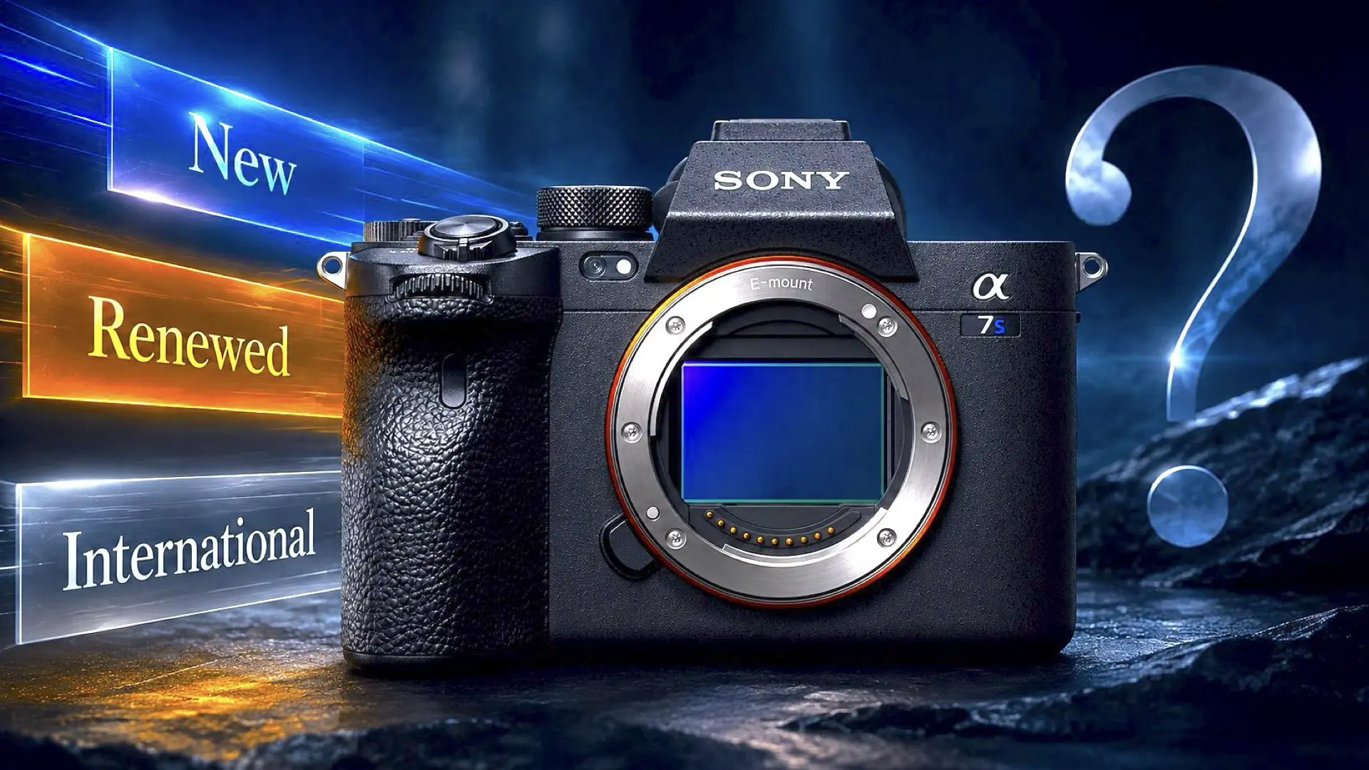 Sony Alpha 7S III On Amazon: New, Renewed Or International?