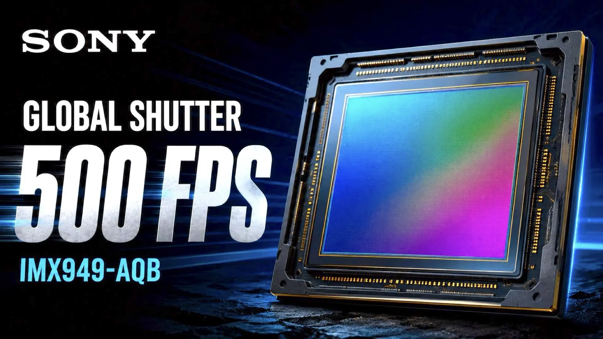 Sony’s New Global Shutter Sensor Shoots 4K 12-Bit at 502 FPS
