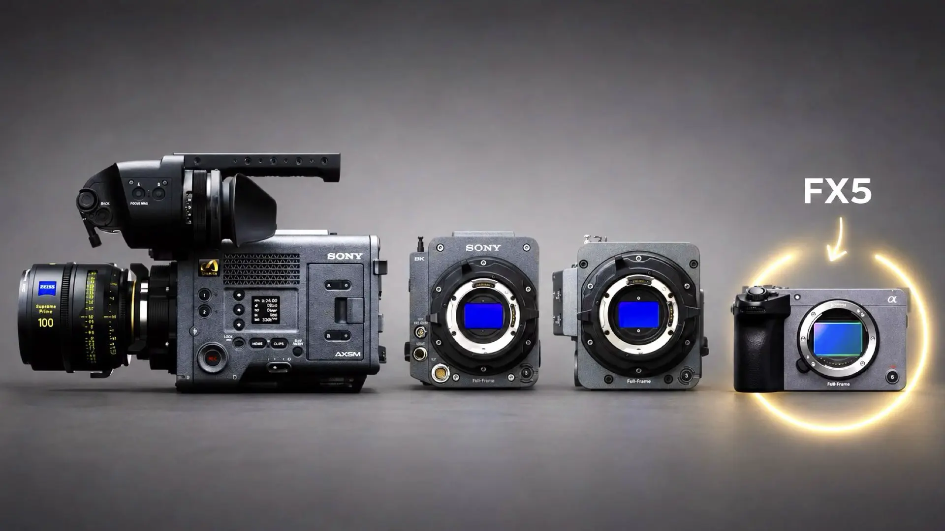 Sony FX5 Is Official: Not an FX3 II, But a Compact Cinema Camera With VENICE 2 Workflow