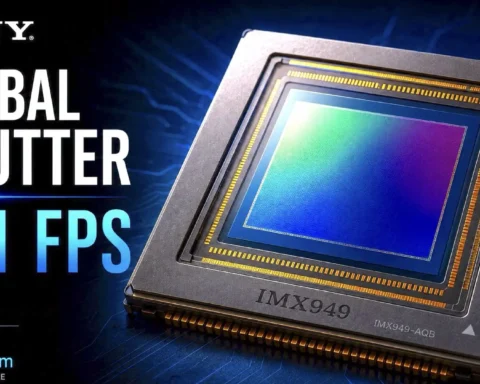 Sony IMX949 Global Shutter Sensor Enters Sample Release: Up to 811 FPS
