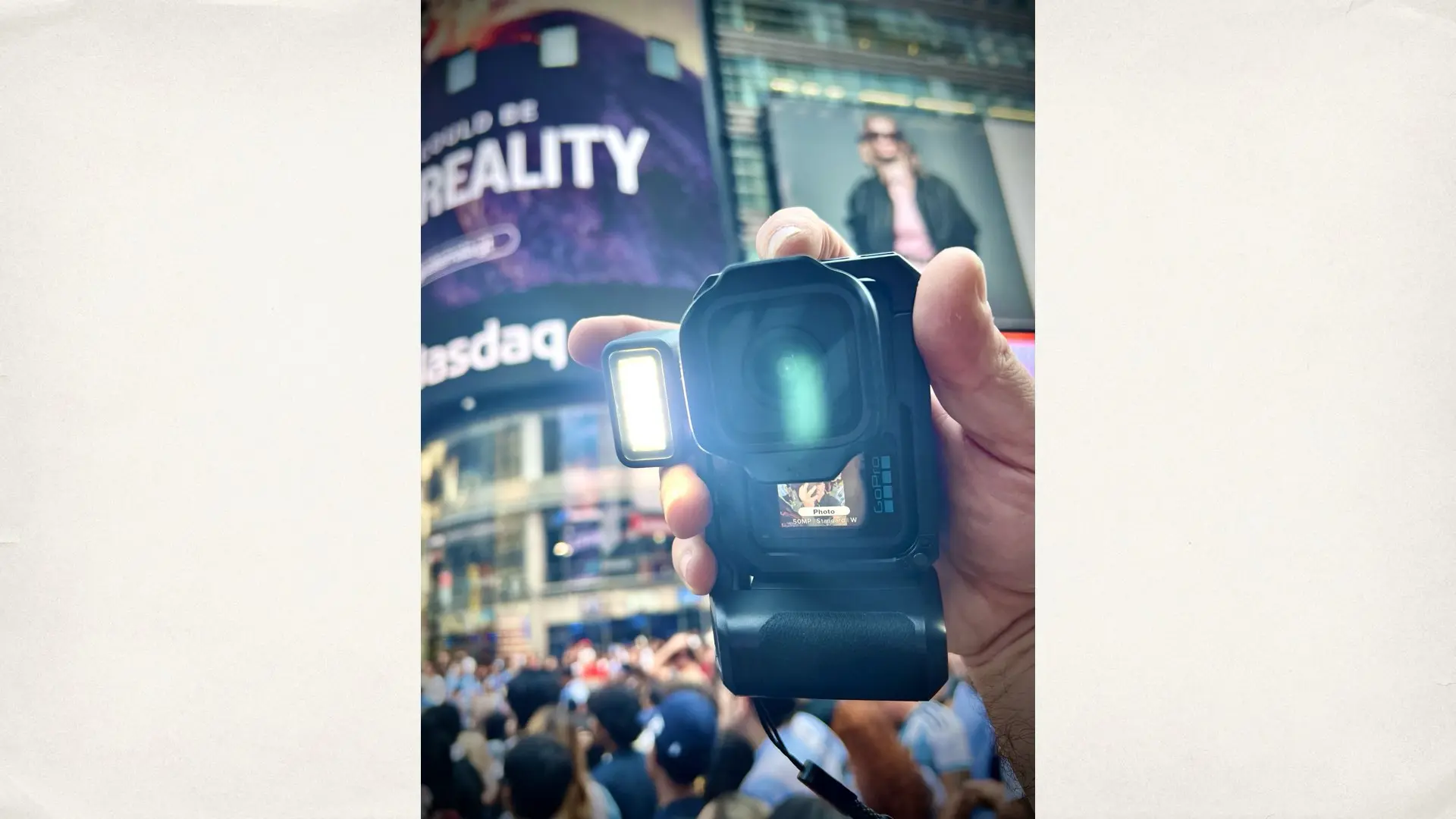 Shooting stills with the GoPro MISSION Pro 1