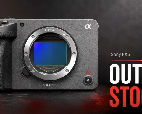 Sony FX5 Hits Amazon, Already Listed as 'Temporarily Out of Stock'