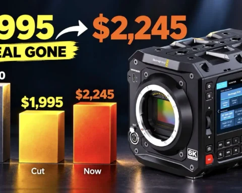 The $1,995 Blackmagic PYXIS 6K Deal Is Already Gone