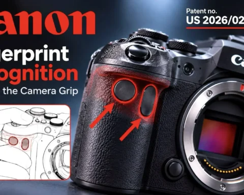Canon Wants the Camera to Recognize Who Is Holding It, New Patent Shows