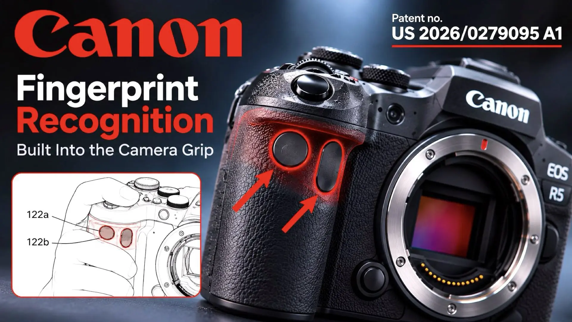 Canon Wants the Camera to Recognize Who Is Holding It, New Patent Shows