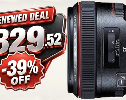 Canon’s Legendary EF 50mm f/1.2L Is Now $829 on Amazon Renewed