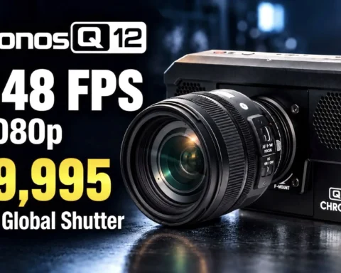 Chronos Q12 APS-C Global Shutter Camera Announced: 5,148 FPS at 1080p for $19,995