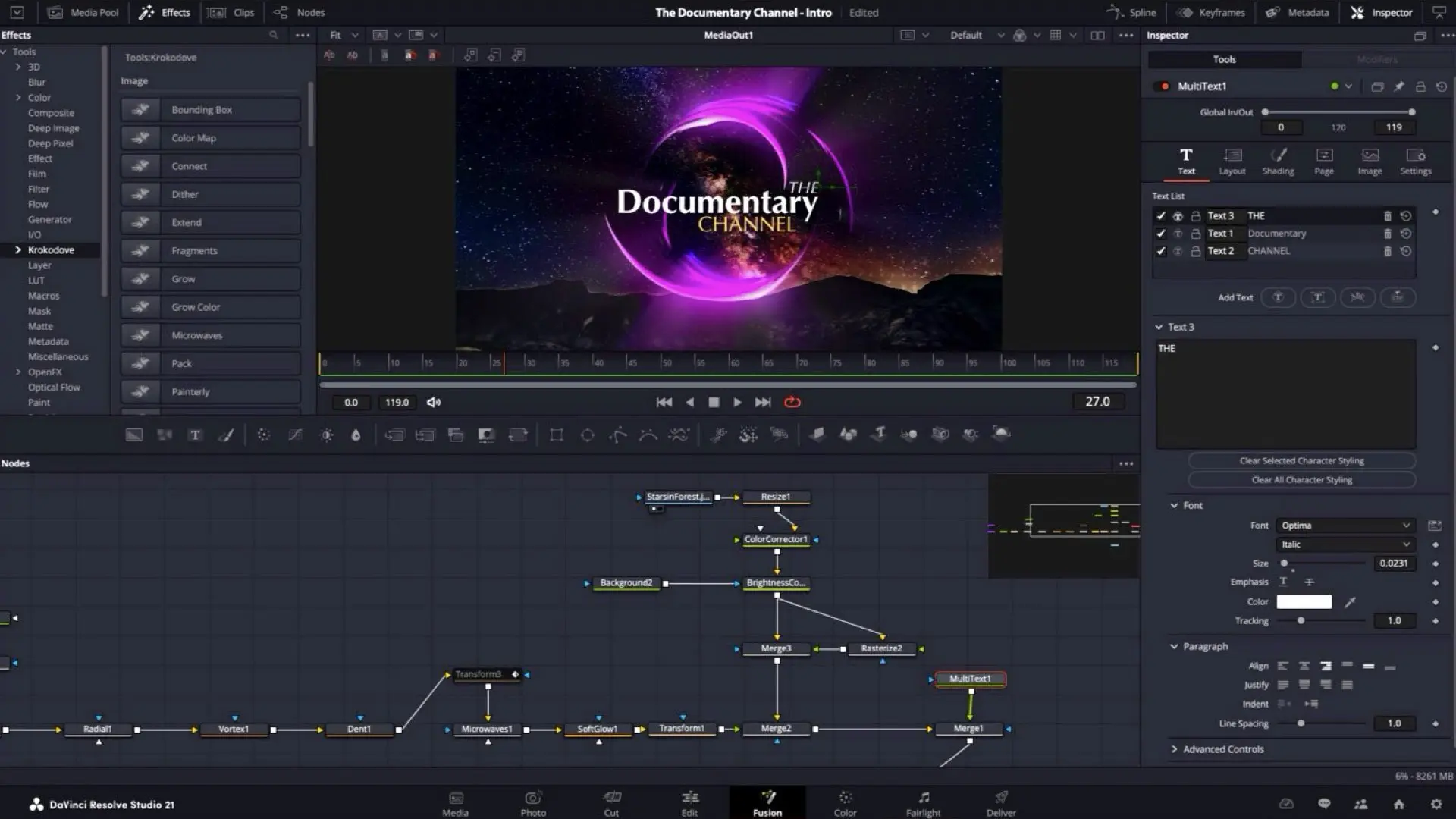 DaVinci Resolve 21.1