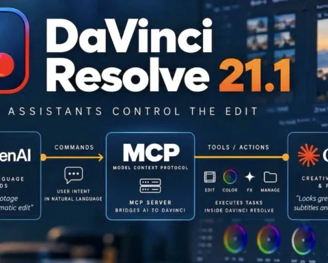 DaVinci Resolve 21.1 Uses MCP to Let AI Assistants Control the Edit