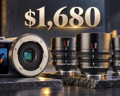GoPro MISSION 1 PRO ILS Hits Amazon With 7Artisans T1.05 MFT Cinema Lens Bundle