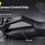 Nikon new patent: Camera Accessory. A rendered mockup