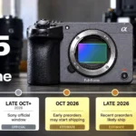 Sony FX5- When Will Buyers Actually Get the Camera?