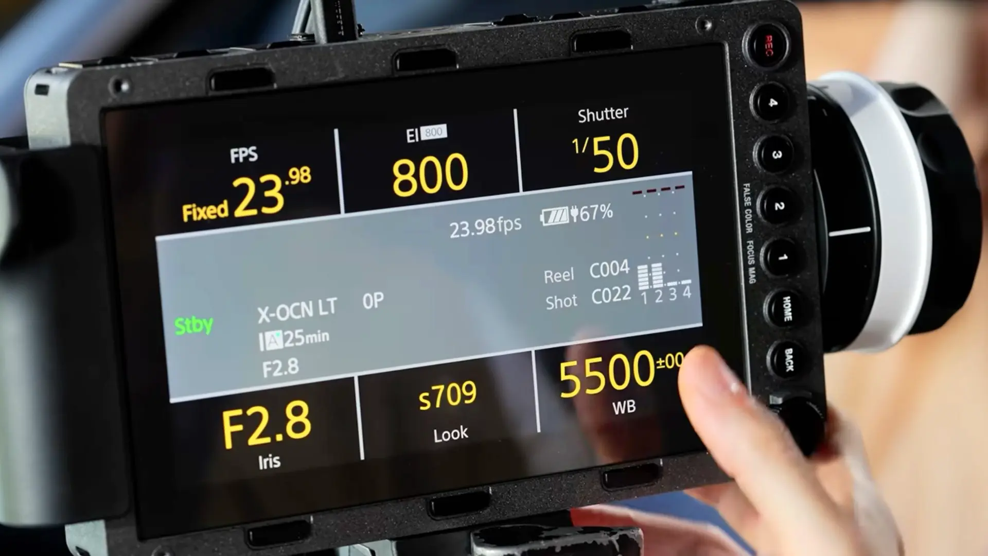 Sony Cinema Line Control Monitor