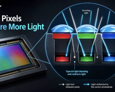 Sony Patent Could Make Small Pixels Capture More Light