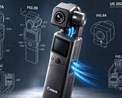 Canon Keeps Developing Its Gimbal Camera: Now It Has Intelligent Cooling