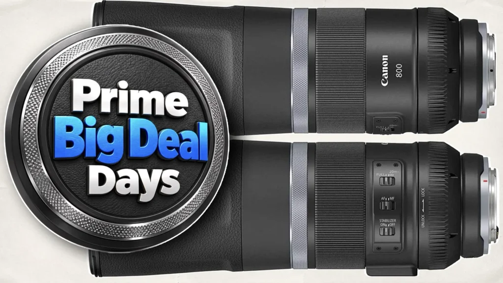 Canon’s 800mm RF Lens Drops 25% to $899 During Prime Big Deal Days