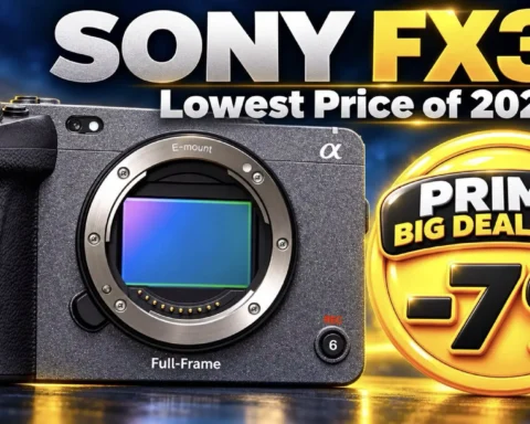 Sony FX3 Drops to Its Lowest Amazon Price of 2026 During Prime Big Deal Days