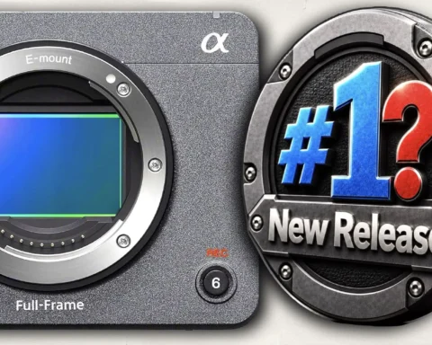 Sony FX5 Ranks No. 1 on Amazon Despite Being Unavailable to Buy