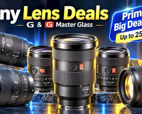 Sony Lens Deals at Amazon Prime Big Deal Days- Up to 25% Off G and G Master Glass