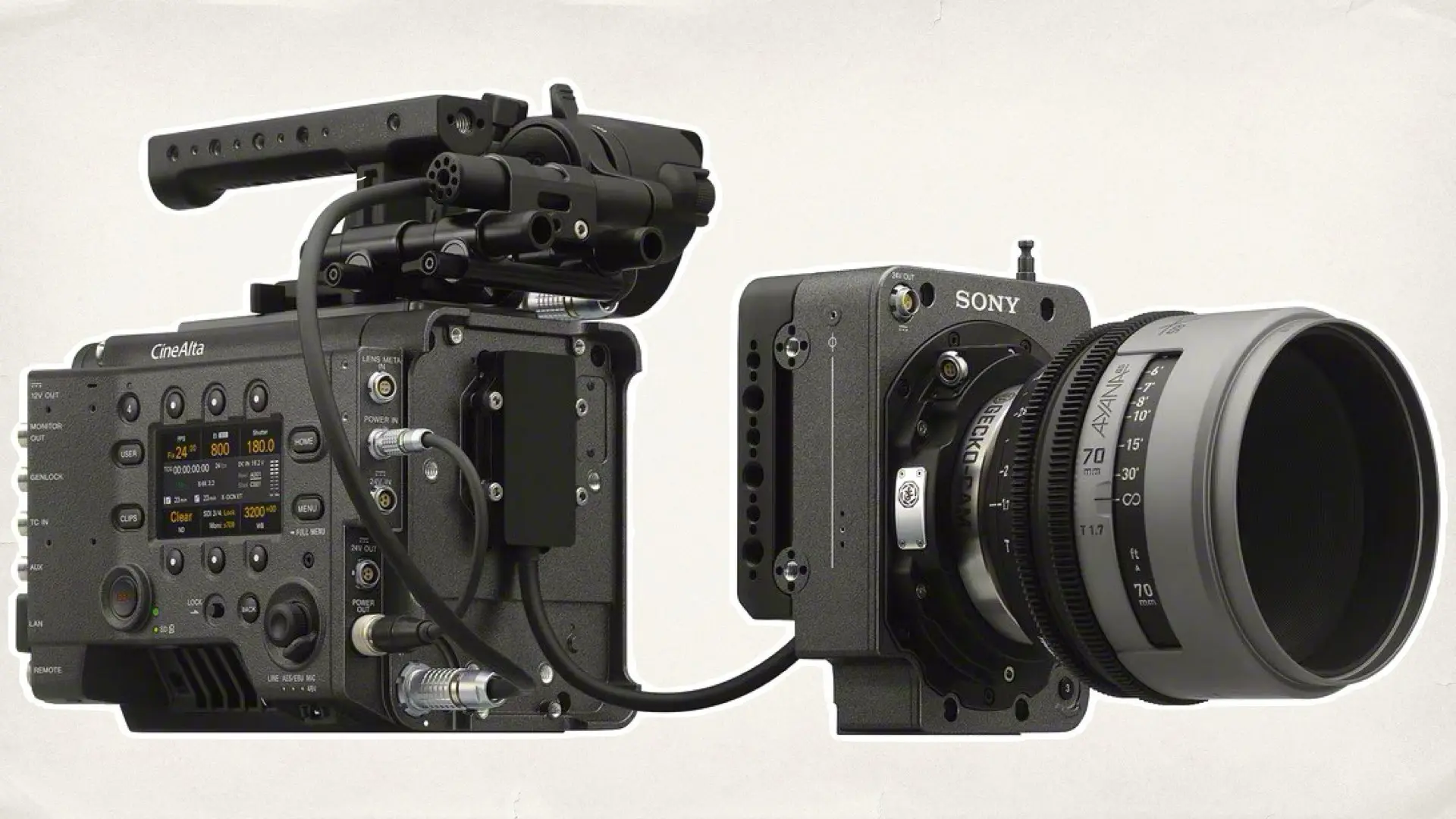 Sony 9.6K 65mm Cinema Camera System