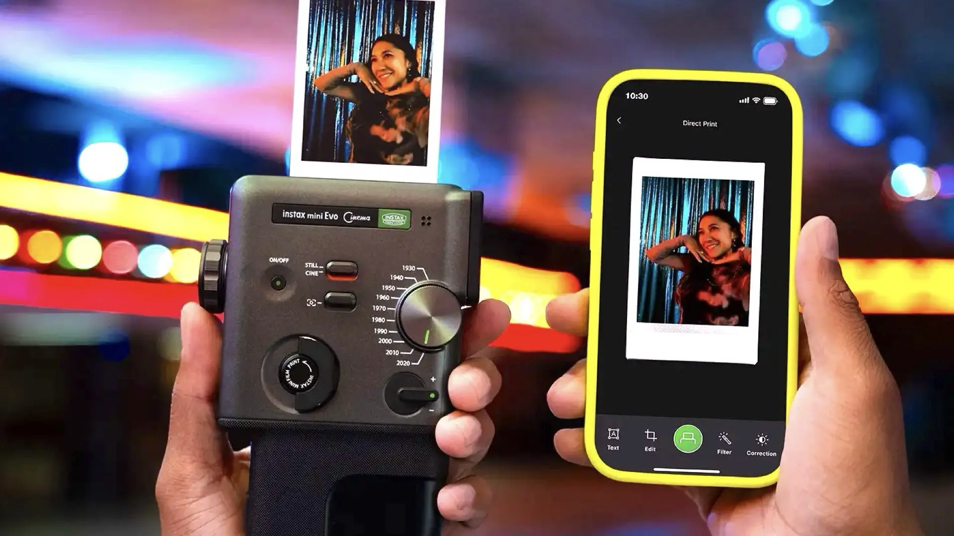 FUJIFILM instax mini Evo Cinema