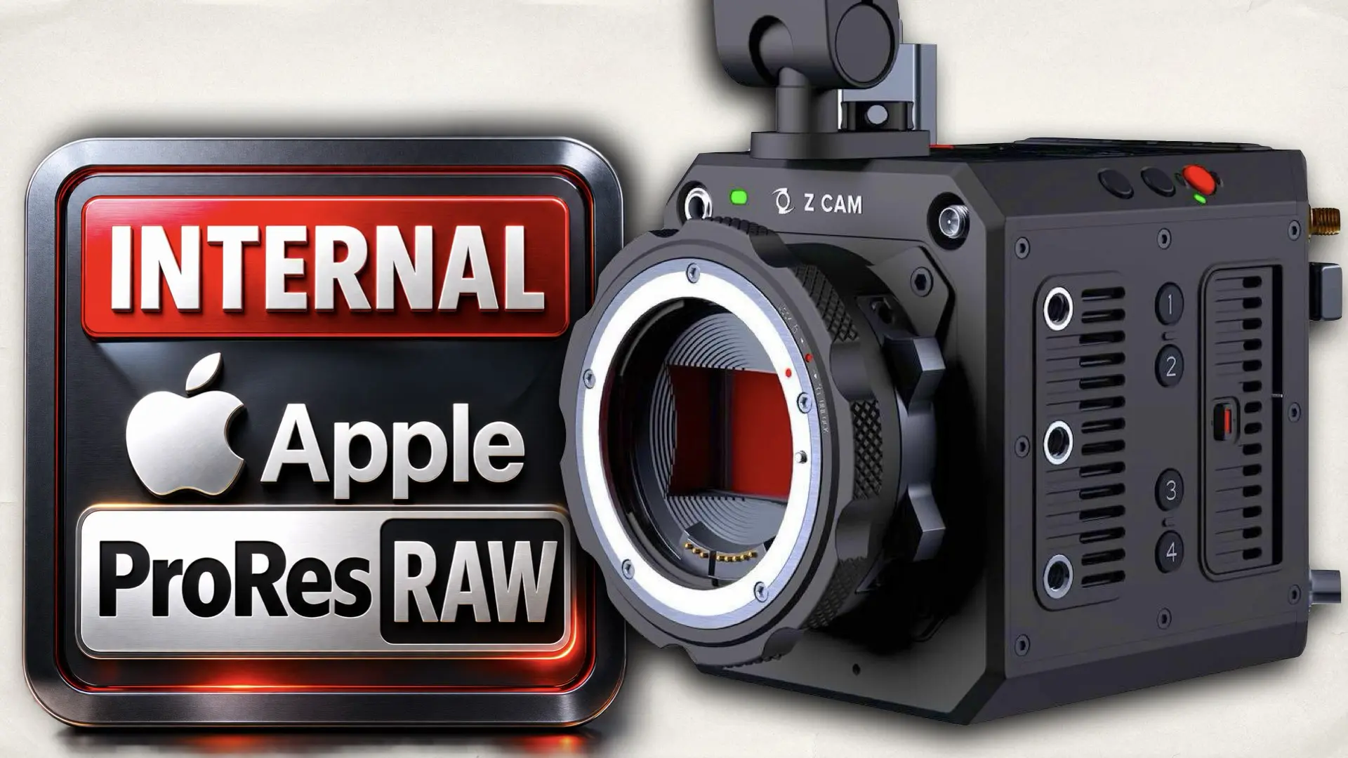 Z CAM E2-F6 Pro Gets Internal 6K 60fps Apple ProRes RAW via Firmware Update